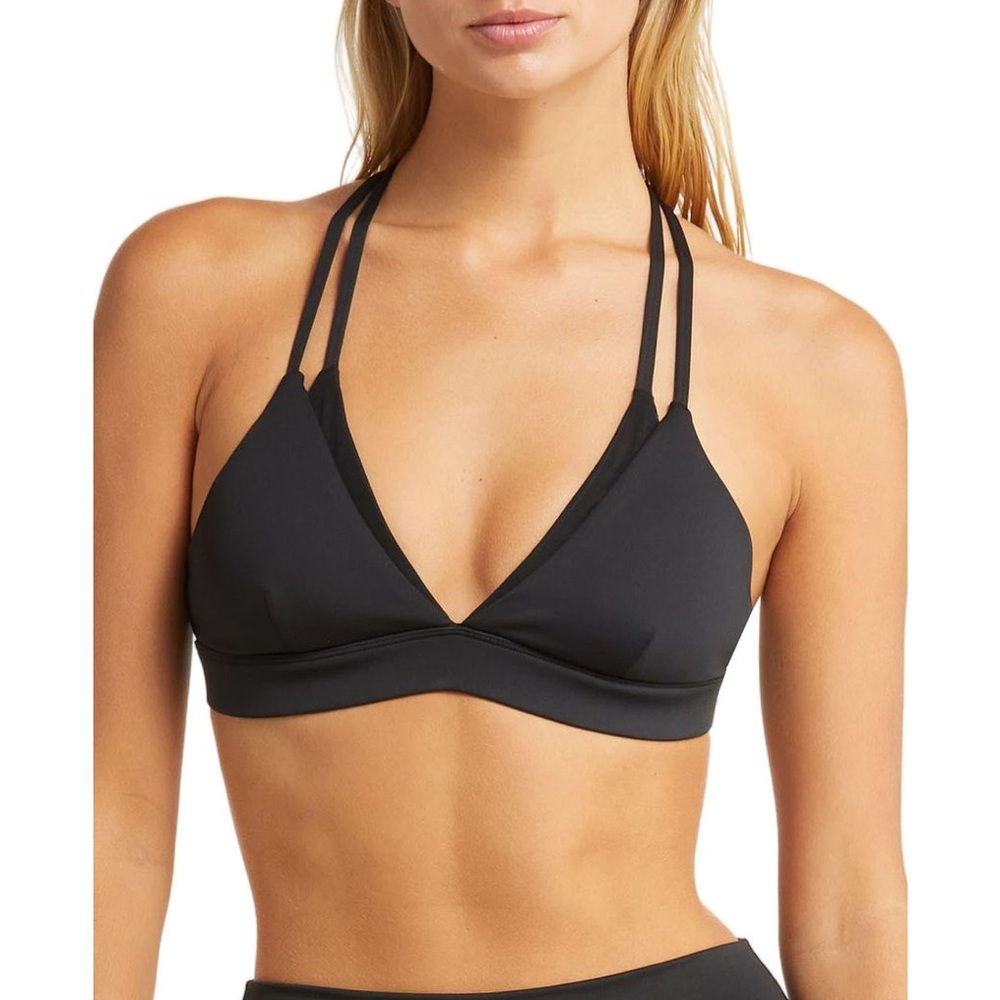Alo Yoga Women's Black Airlift Gemini Bra Sz S